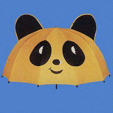 Panda-Shaped Umbrella
